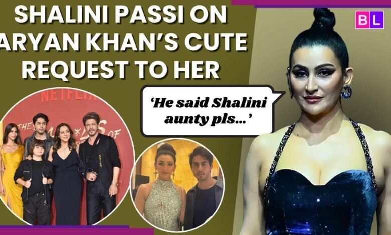 Shalini Passy está trabajando en Bollywood BA *** DS con Arya Khan [Exclusive]