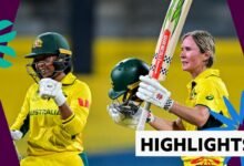 Lo más destacado de la Copa Mundial de cricket de cricket: Australia v Pakistán