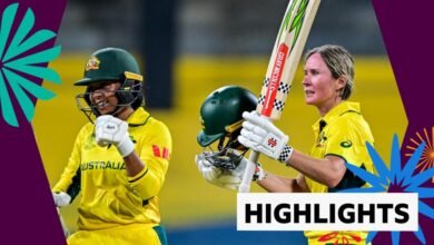 Lo más destacado de la Copa Mundial de cricket de cricket: Australia v Pakistán