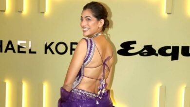 Precioso look de Diwali de Kubra Sait