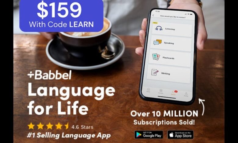 Obtenga acceso de por vida a todos los idiomas de Babbel a través de esta oferta especial