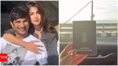 Ria Chakraborty finalmente ha regresado a su pasaporte 5 años después en el sushant Singh Rajput Case: “Innumerable guerra, interminable esperanza”.