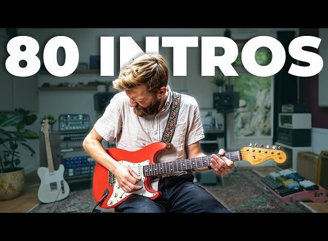 80 de la guitarra más famosa