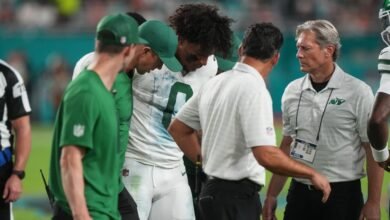 Jets RB Braelon Allen en IR, se quedará fuera de 8 a 12 semanas