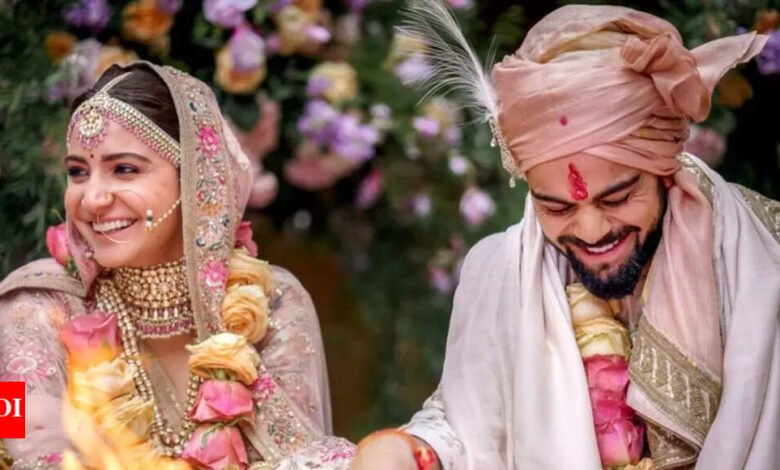 ‘No durmiendo toda la noche’: el matrimonio de Virat Kohli y Anushka Sharma cayó en fuertes lluvias, revelando la película de bodas. Noticias de la película hindi