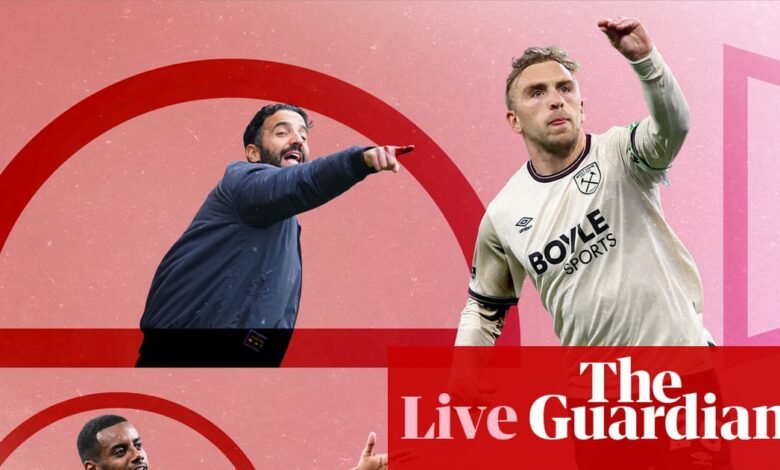 Amorim se enfrenta a CRUNCH CHASH, acumulación de la Premier League y más – Matchday Live | Fútbol americano