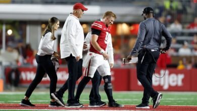 Fuente: Wisconsin QB Billy Edwards Jr. Out en comparación con Michigan