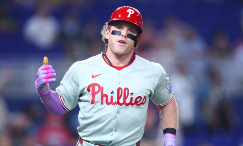 Harrison Bader (Groin) no está en la línea de salida del Juego 2 de Filis