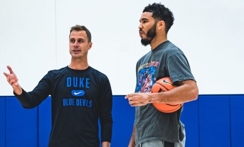 Jayson Tatum tiene un papel como “personal de baloncesto” de Duke