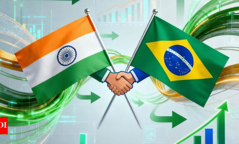 India, Brasil, presiona para aumentar el comercio: acuerdo comercial especial, charla, enfoque en el acceso al mercado; Colaboración en farmacéutica y banca en foco