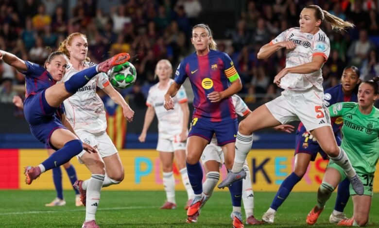 Derrotado en la final de la temporada pasada, el Barça empezó la UWCL con fuerza