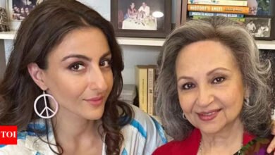 Sharmila Tagore abrió su auto, una bicicleta subió a un evento, Soha Ali Khan dijo: ‘Amma, 80’. Noticias de películas hindi