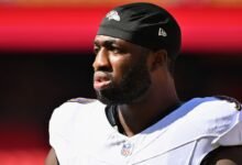 Raven Trade Odafe Oweh por el cargador ‘Alohi Gilman