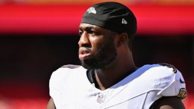 Raven Trade Odafe Oweh por el cargador ‘Alohi Gilman
