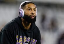 Odell Beckham Jr. acepta seis suspensiones de PED de la NFL.