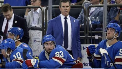 Penguin se apresuró a abrir, arruinando el regreso de los Rangers de Sullivan
