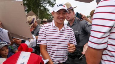 Collin Morikawa no cree que haya enardecido al público de la Ryder Cup
