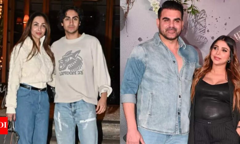 Tan pronto como Arhan Khan dio la bienvenida a Arbaaz Khan, Malaika Arora respondió, de una manera sonriente adorable, la niña de Samura Khan, la imagen dentro. Noticias de la película hindi