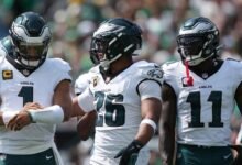Saquon Barkley, Jalen duele con vistas a AJ Brown