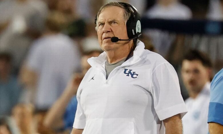 Bill Belichick califica los rumores sobre la salida del UNC como “categóricamente falsos” Bill Belichick califica los rumores sobre la salida del UNC como “categóricamente falsos”