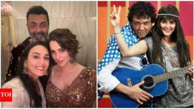 Bobby Deol y Tania recordaron ‘Third Wheel’ durante su luna de miel en el Pretty Soluer Soldier Shoot.