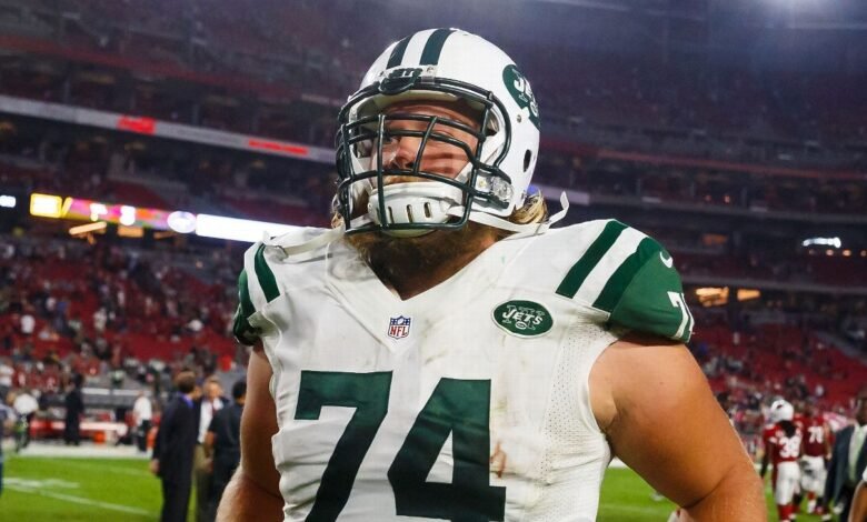 Nick Mangold, ex estrella de los Jets, pide donantes de riñón Nick Mangold, ex estrella de los Jets, pide donantes de riñón