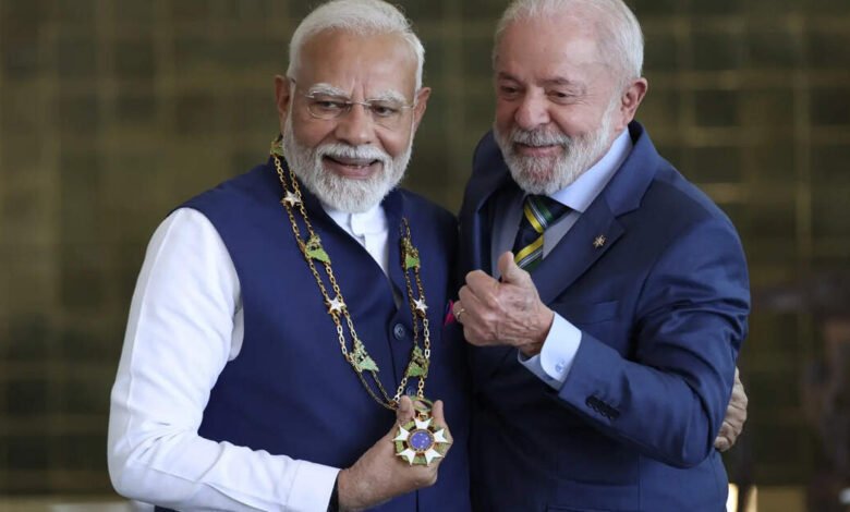 La guerra comercial de Trump une a Modi y Lula en la búsqueda de nuevos mercados La guerra comercial de Trump une a Modi y Lula en la búsqueda de nuevos mercados
