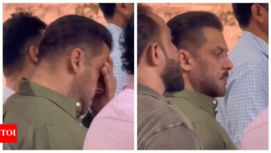 Funeral de Pankaj Dhir: Salman Khan está presente; El evento final se vuelve sensible durante el evento – ver |