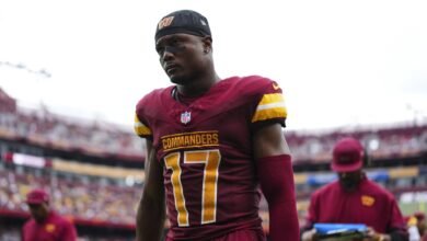 Se espera que Terry McLaurin practique esta semana, pero Noah Brown fue a IR