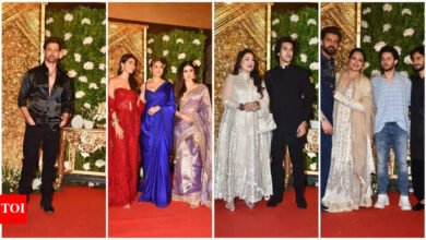Partido Diwali de Ramesh Taurani: Hrithik Roshan, Pooja Hegde, Sonakshi Sinha, Sunita Ahuja y otros se roban el centro de atención |