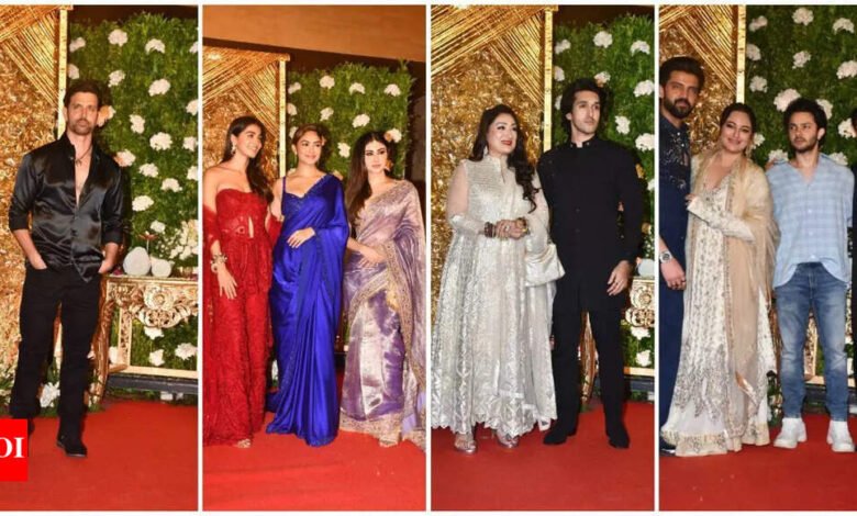 Partido Diwali de Ramesh Taurani: Hrithik Roshan, Pooja Hegde, Sonakshi Sinha, Sunita Ahuja y otros se roban el centro de atención | Partido Diwali de Ramesh Taurani: Hrithik Roshan, Pooja Hegde, Sonakshi Sinha, Sunita Ahuja y otros se roban el centro de atención |