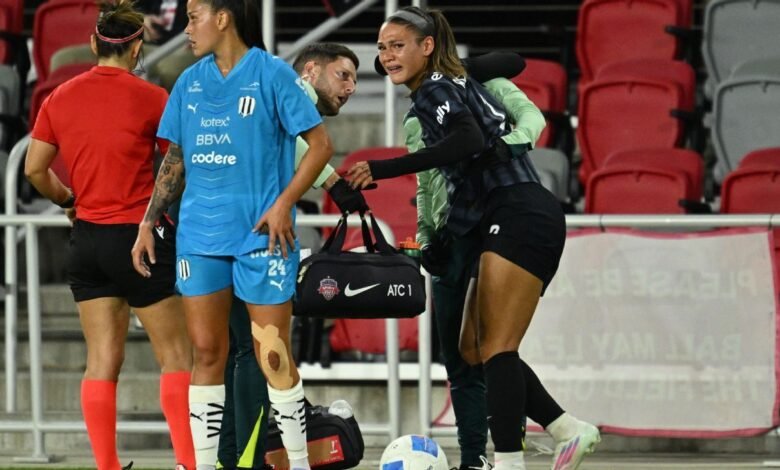 Trinity Rodman salió llorando del partido del Washington Spirit, preparándose para arrasar Trinity Rodman salió llorando del partido del Washington Spirit, preparándose para arrasar
