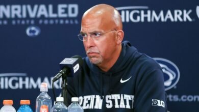 Fútbol universitario entre los 10 últimos después de la semana 7: el último acto de James Franklin
