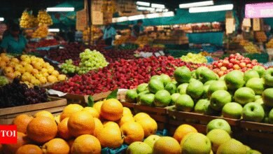 Los plátanos subieron un 8% y las manzanas un 12%. Los precios de la fruta alcanzaron máximos de cinco años en medio de inundaciones y lluvias. Las verduras pueden proporcionar cierto alivio.