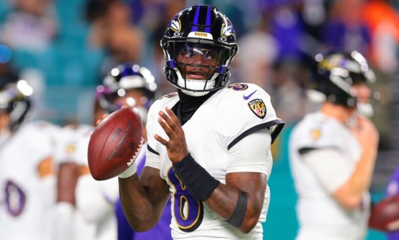 La confianza de los Ravens se dispara mientras Lamar Jackson recibe un retorno. La confianza de los Ravens se dispara mientras Lamar Jackson recibe un retorno.