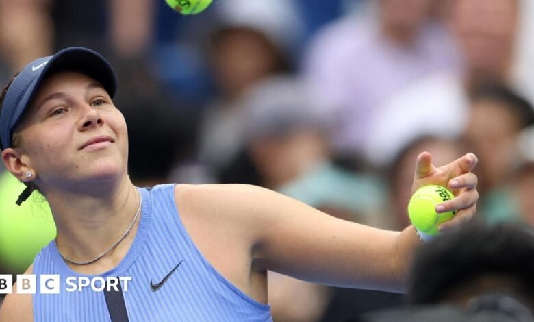 Amanda Asinova Threshhes Coco Gaff en China Open Semis