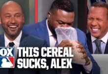 ¿Adivina cuánto? 💰 Big Papi, Derek Jeter y A-Rod estiman el merchandising anterior 😂 MLB en Fox