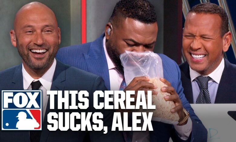 ¿Adivina cuánto? 💰 Big Papi, Derek Jeter y A-Rod estiman el merchandising anterior 😂 MLB en Fox