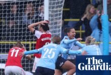 Iman Beney Sank Arsenal en películas de terror para traer el segundo Manchester City en WSL | Mujeres de Super League