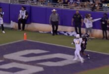 Josh Hoover de TCU lanza TD 23 y 23 y 21 yejos para Eric McAllister para empatar puntos con Colorado