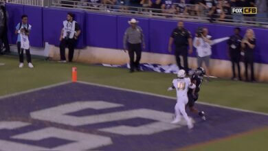 Josh Hoover de TCU lanza TD 23 y 23 y 21 yejos para Eric McAllister para empatar puntos con Colorado