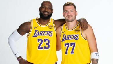 LeBron James de los Lakers habla sobre la pérdida de peso de Luka Doncic ‘Super Duper Orgulloso de él’