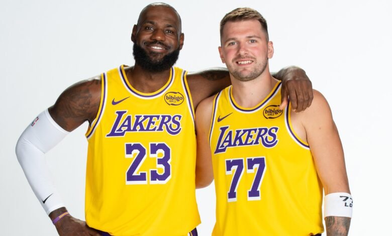 LeBron James de los Lakers habla sobre la pérdida de peso de Luka Doncic ‘Super Duper Orgulloso de él’