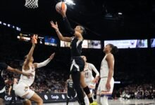A’ja Wilson se duplicó, lo que llevó a Ases a ganar contra Mercury en la final del Juego 1 de la WNBA