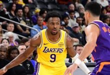 Bronny James anotó 8 puntos, los Lakers decepcionaron a los fanáticos de la NBA en la derrota contra Suns