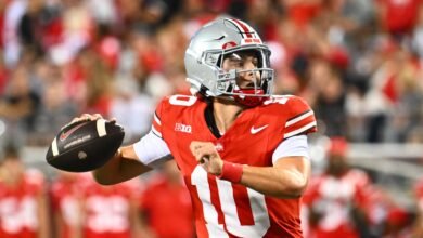 Julian Sayin, Jeremiah Smith, Carnell Tate impresiona a los fanáticos de CFB cuando OSU sopla a Minnesota