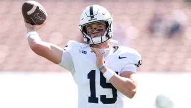 Según los informes, Drew Allar se sometió a una cirugía en el tobillo roto de PSU QB para recuperarse por completo.