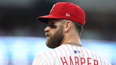 Bryce Harper dijo que le gustan los abucheos, los fanáticos de los Filis, ‘Esperan Great’ después de la muerte de los Dodgers