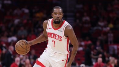 Kevin Durant dice que su ‘intención’ es retirarse con los Rockets, ‘Ojalá’