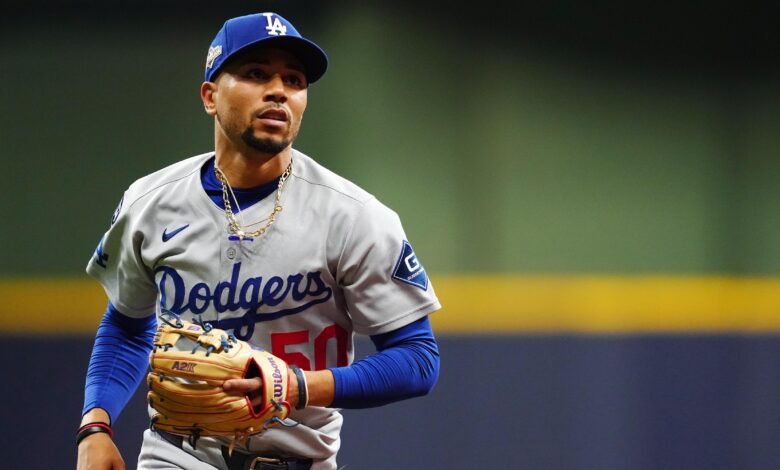 Mookie Betts y Bryce Harper finalistas del Guante de Oro de la MLB 2025